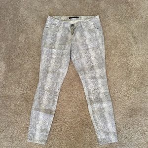 Snake Skin Print Jeans. Similar to Bohme -$46